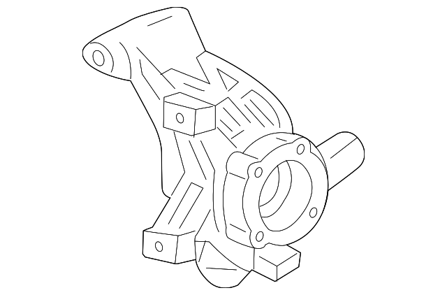 997-341-166-04 Деталь KNUCKLE, RIGHT