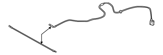 LR027325 Деталь RELEASE CABLE