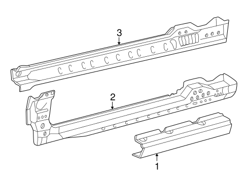 BODY/ROCKER for 2001 Toyota Solara #2