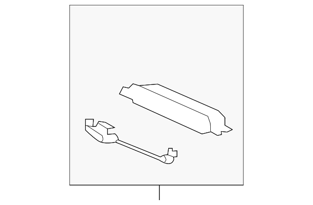 T2R4317 Деталь STRIKER PLATE, LEFT