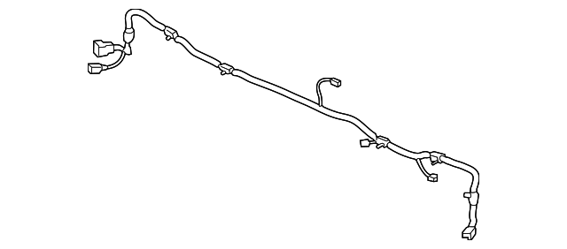 T2R1434 Деталь LATCH ASSY HARNESS