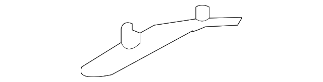 T2R1423PVJ Деталь REAR TRIM, RIGHT