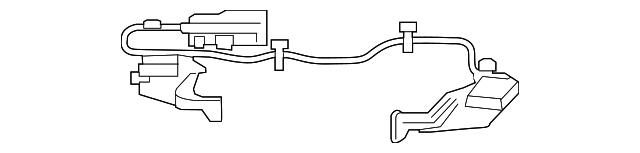 T2R1415 Деталь LOCK ASSY HARNESS