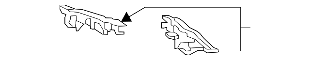 T2R12685 Деталь LATCH, RIGHT