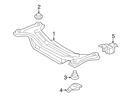 REAR SUSPENSION/SUSPENSION MOUNTING for 2015 Toyota Camry #1