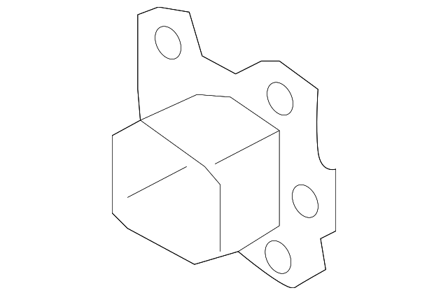 T2H15363 Деталь BUMPER BRACKET, RIGHT