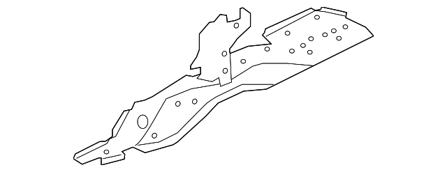 T2H4123 Деталь RAIL COVER, LEFT