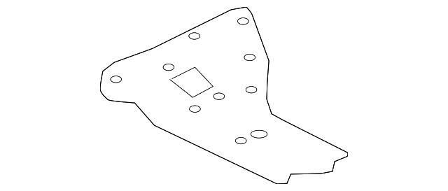 T4N3424 Деталь FRONT REINF, RIGHT