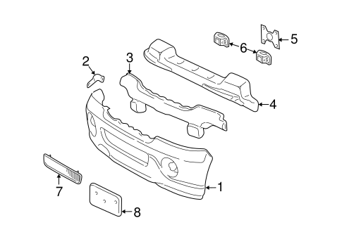 Navigator BUMPER & COMPONENTS - FRONT