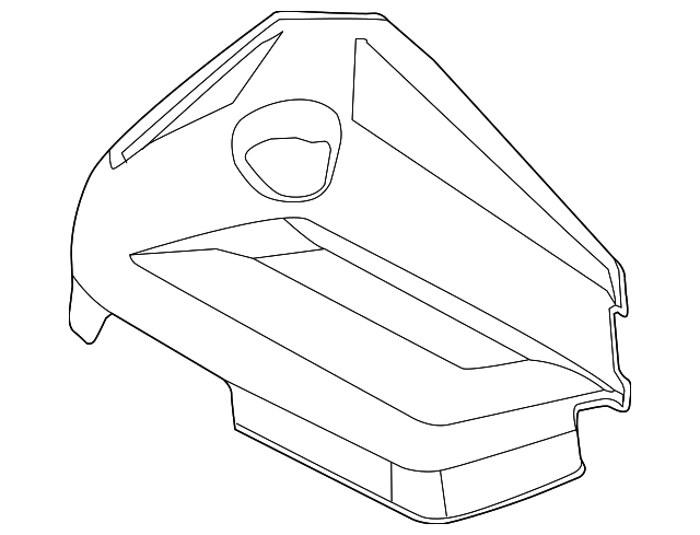 DS7Z-6A949-H Деталь ENGINE COVER
