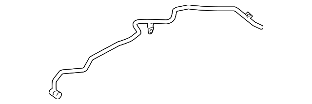9A1-106-073-70 Деталь WATER INLET PIPE, LEFT
