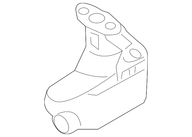 9A1-107-332-70 Деталь OIL RESERVOIR, RIGHT