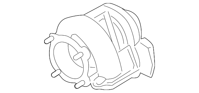 9A1-123-013-75 Деталь TURBOCHARGER, LEFT