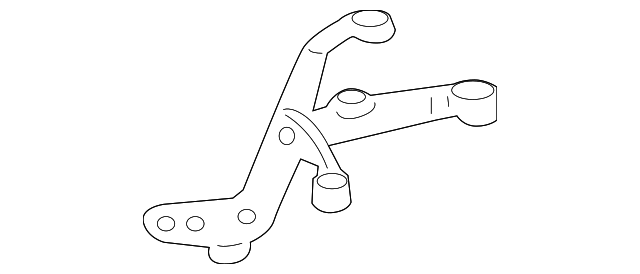 9A1-111-213-70 Деталь MOUNT BRACKET, LEFT