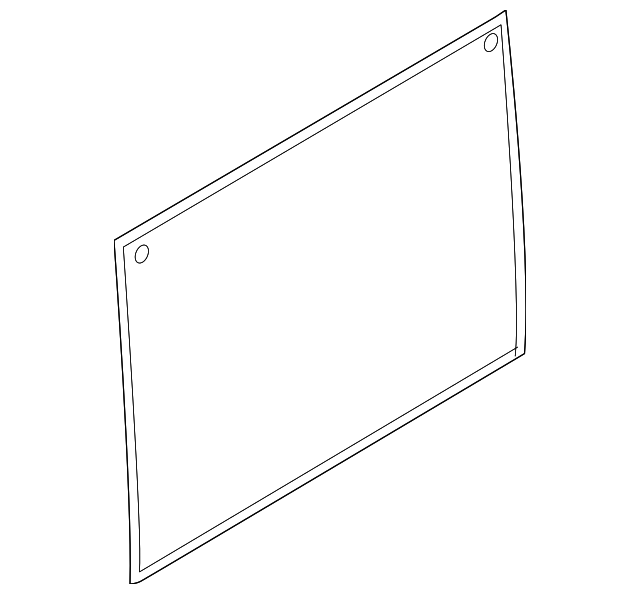 EK4Z-6129711-G Деталь GLASS, LEFT
