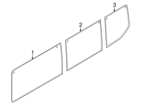 Body/Glass - Side Panel for 2017 Ford Transit-350 HD #4