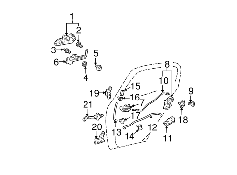 ELECTRICAL/REAR DOOR for 2006 Scion xB #2