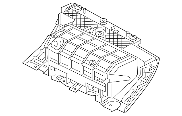 T2H6971 GLOVE BOX FRAME