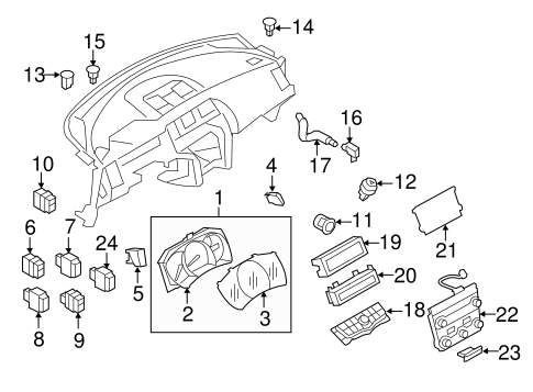 ELECTRICAL/SWITCHES for 2009 Nissan Murano #2