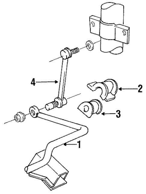 Taurus STABILIZER BAR & COMPONENTS