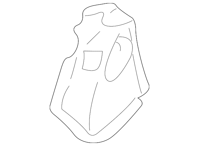 21018656 Деталь SEAT BRACKET, RIGHT
