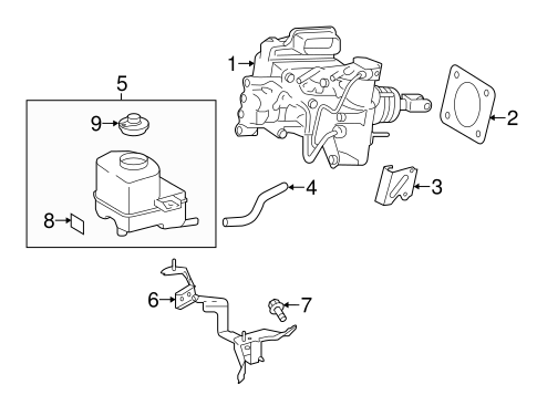 BRAKES/HYDRAULIC SYSTEM for 2016 Toyota Prius C #2
