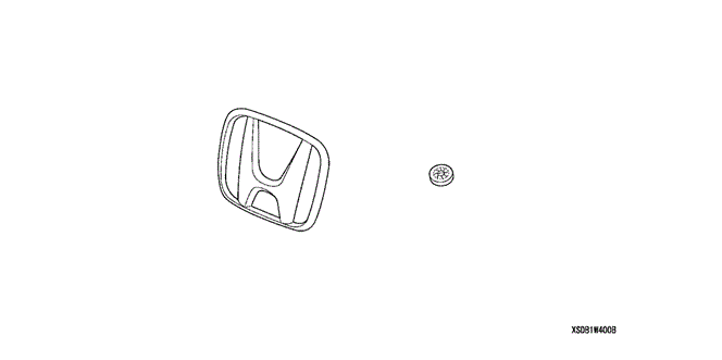 ACCESSORIES/H GOLD MARK for 2003 Honda ACCORD COUPE #1