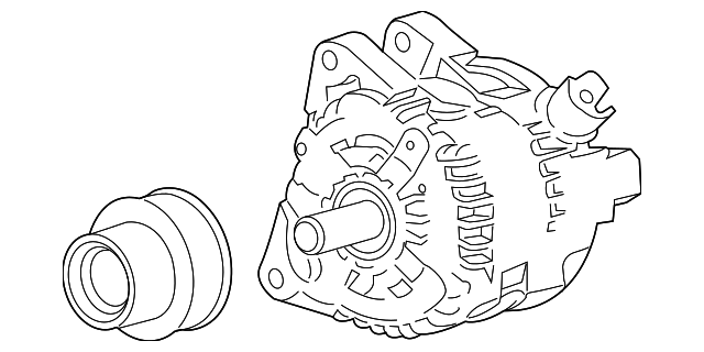 D2BZ10346D Деталь ALTERNATOR