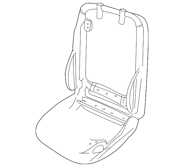 GNC4200AB Деталь SEAT FRAME, RIGHT