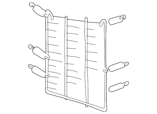 GNA4778AA Деталь BACK FRAME