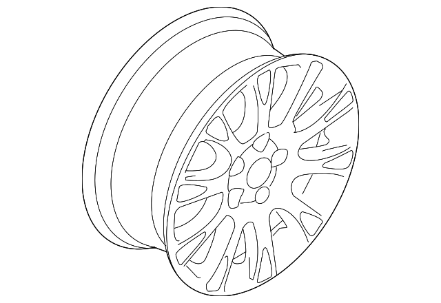 CV6Z-1007-G Деталь WHEEL, ALLOY