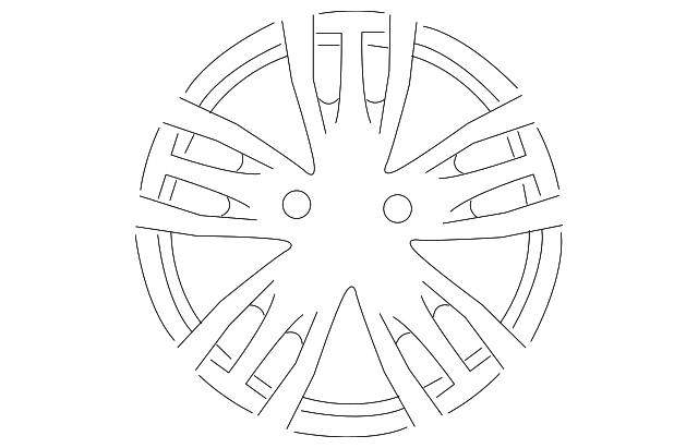 CV6Z-1007-F Деталь WHEEL, ALLOY