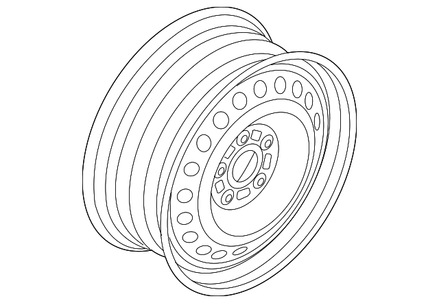 CV6Z-1015-A Деталь WHEEL, STEEL