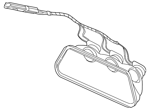 6F2Z-13A613-AA Деталь HIGH MOUNT LAMP