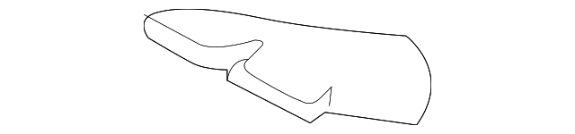 31101009 Деталь REAR DUCT, RIGHT