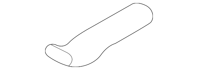 8665214 Деталь REAR DUCT, RIGHT