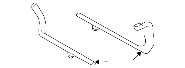 8665161 Деталь REAR DUCT, LEFT