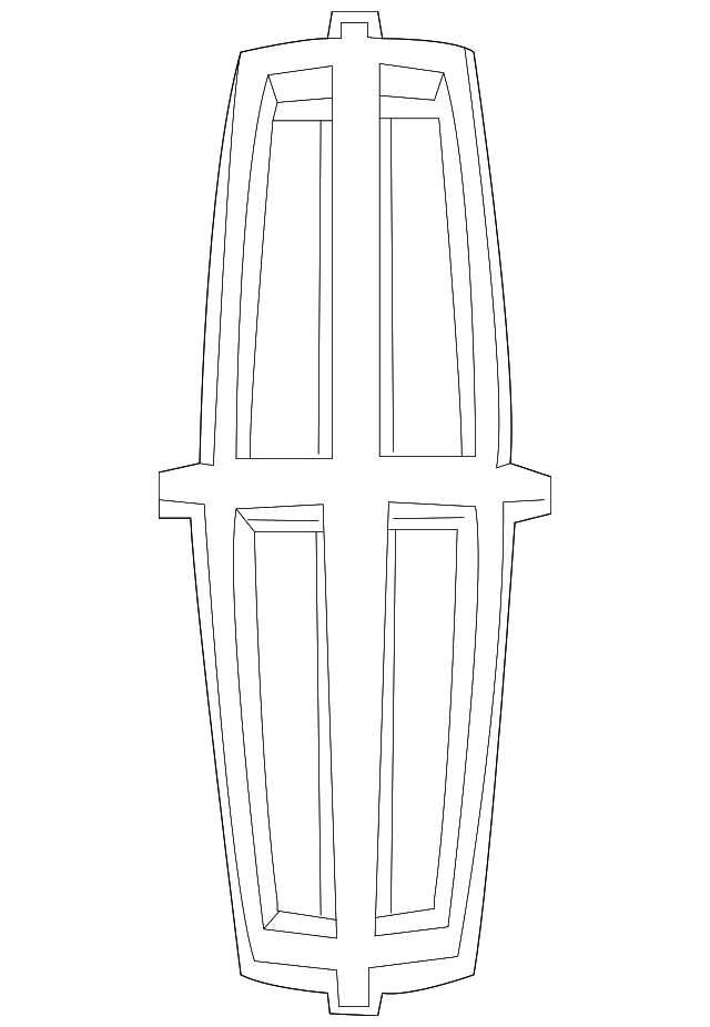 8A1Z-16720-C Деталь EMBLEM, RIGHT
