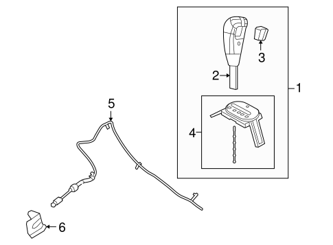 Mariner SHIFTER HOUSING