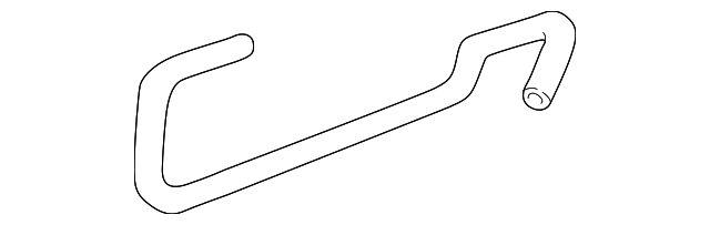 996-106-137-53 BREATHER TUBE, LEFT
