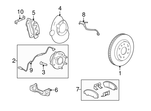Yukon FRONT BRAKES