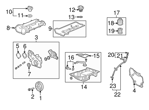 Malibu ENGINE PARTS