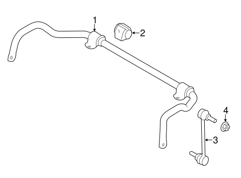 Range Rover STABILIZER BAR & COMPONENTS 2