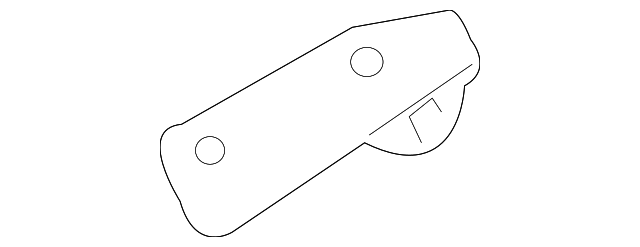 8250486 Деталь STRUT CYLINDER BRACKET, LEFT