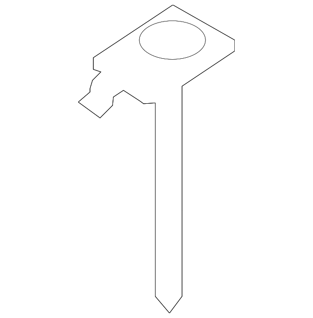 -W711810-S439 Деталь LOWER C'MEMBER BOLT, RIGHT