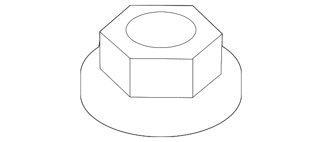 FN106045L Деталь ENGINE COVER NUT