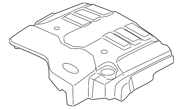 LBH500083 Деталь ENGINE COVER