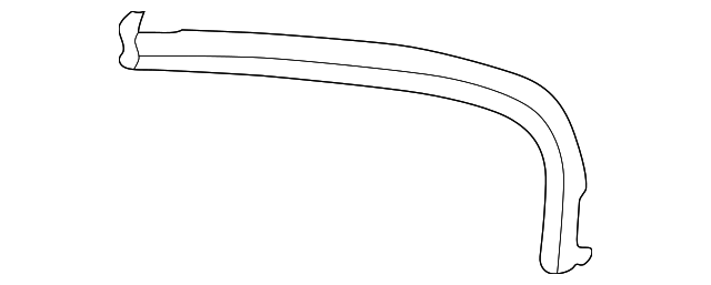 F4ZZ6351791A Деталь MOLDING PANEL SEAL, RIGHT