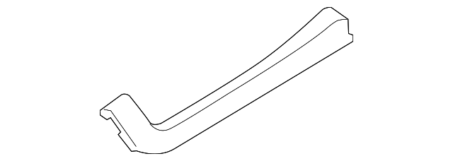 C2D6633CJB Деталь UPPER TRIM, LEFT