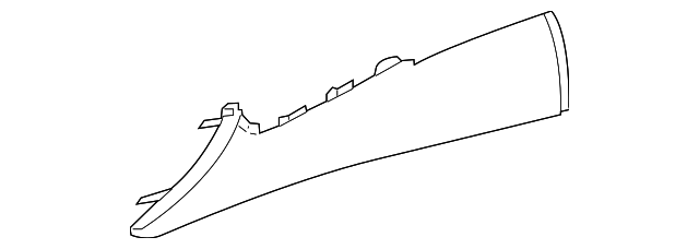 C2D23886APH Деталь SIDE PANEL, LEFT